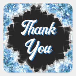 Aufkleber für Blaukristalle