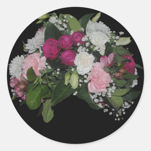 Aufkleber für Blume (Vorderseite)