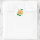 Aufkleber für Blume (Tasche)