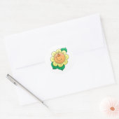 Aufkleber für Blume (Umschlag)