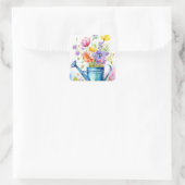 Aufkleber für Blume (Tasche)