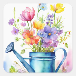 Aufkleber für Blume