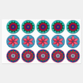 Aufkleber für Blume (Blatt)