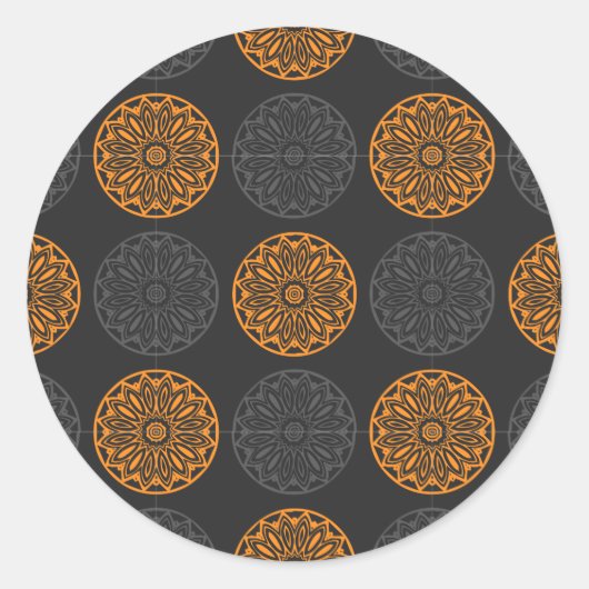 Aufkleber für Blume (Vorderseite)