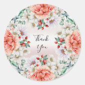 Aufkleber für Blume (Vorderseite)