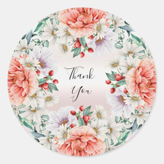 Aufkleber für Blume (Vorderseite)