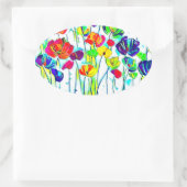 Aufkleber für Blume (Tasche)