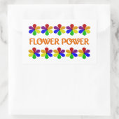 Aufkleber für Blume Power (Tasche)
