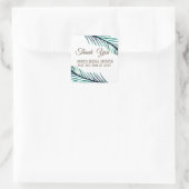 Aufkleber für botanisches Brautparty (Tasche)