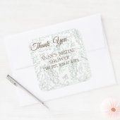 Aufkleber für botanisches Brautparty (Umschlag)