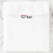 Aufkleber für Boxer (I Liebe) (Tasche)