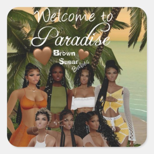 Aufkleber für braunen Zucker 11 (Vorderseite)