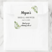 Aufkleber für Brautparty | Vielen Dank (Tasche)