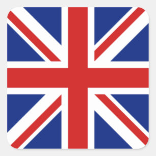 Aufkleber für britische Flagge