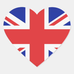 Aufkleber für britische Flagge