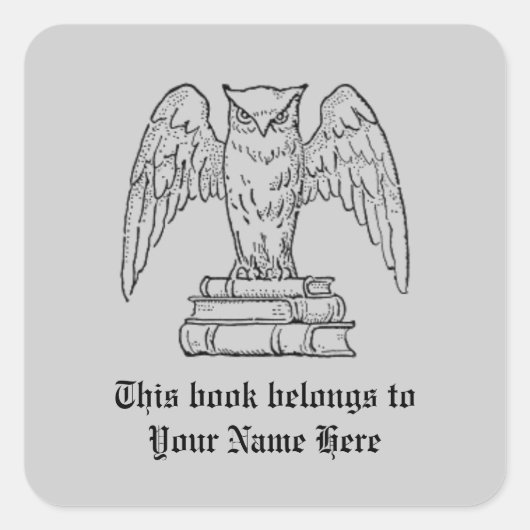 Aufkleber für Buchnamen individuell anpassen (Vorderseite)