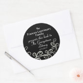 Aufkleber für Buchzeichen durch SRF (Umschlag)