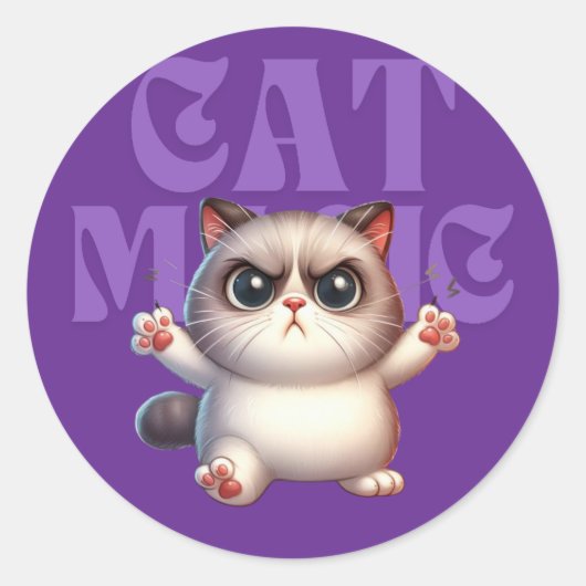 Aufkleber für Cat Power (Vorderseite)