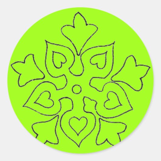 Aufkleber für christliche Symbole (Vorderseite)