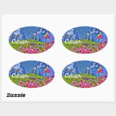 Aufkleber für Colorado Columbine (Blatt)