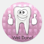 Aufkleber für coole Zähne (Vorderseite)