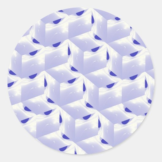 Aufkleber für cooles Fraktal (Vorderseite)