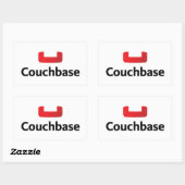 Aufkleber für Couchbase-Notebooks (Blatt)