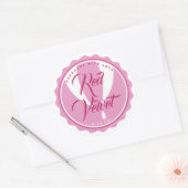 Aufkleber für Cupcake (Umschlag)