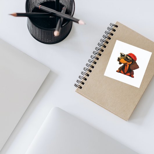 Aufkleber für Dackeln