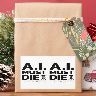 Aufkleber für das A.I.-Logo (Fett-Schriftart) Die