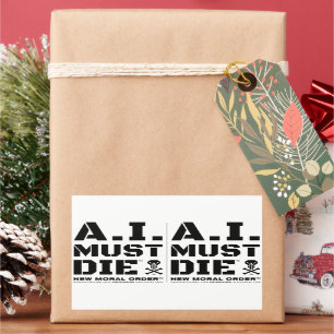 Aufkleber für das A.I.-Logo (Military Schriftart)