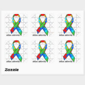 Aufkleber für das Autismus-Bewusstsein (Blatt)