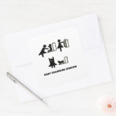 Aufkleber für das Baby-Wechselstube (Umschlag)