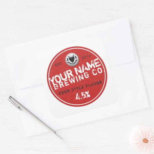 Aufkleber für das benutzerdefinierte Bezeichnungse (Umschlag)