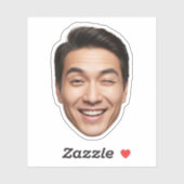 Aufkleber für das benutzerdefinierte Gesicht - Per (Blatt)