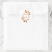 Aufkleber für das Blumenmuster von Boho Dragonfly (Tasche)