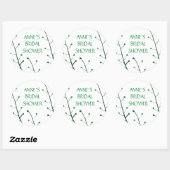 Aufkleber für das Brautparty Botanische Elemente (Blatt)