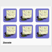 Aufkleber für das Buchzeichen Vintag (Blatt)