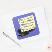 Aufkleber für das Buchzeichen Vintag (Umschlag)