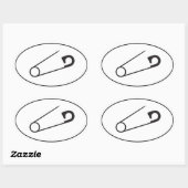 Aufkleber für das Button "Offene Sicherheit" | Auf (Blatt)