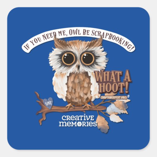 Aufkleber für das Croptoberfest (Vorderseite)