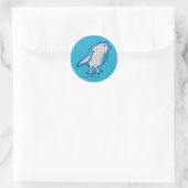 Aufkleber für das digitale Siegel "Blauvogel" (Tasche)