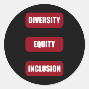 Aufkleber für das Diversity-Equity-Paket