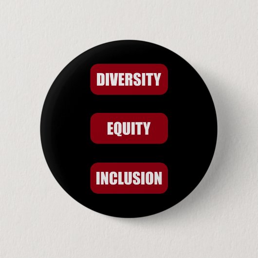 Aufkleber für das Diversity-Equity-Paket Button (Vorderseite)