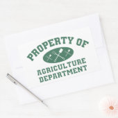 Aufkleber für das Eigentum an der Landwirtschaftsa (Umschlag)