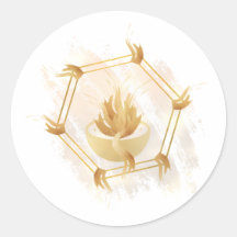 Aufkleber für das Encr-Logo des Morning Glory