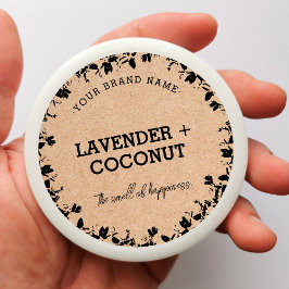 Aufkleber für das Etikett auf der Faltschachtel