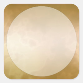 Aufkleber für das Etikett aus Goldmarmor Großer Pl