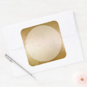 Aufkleber für das Etikett aus Goldmarmor Großer Pl (Umschlag)