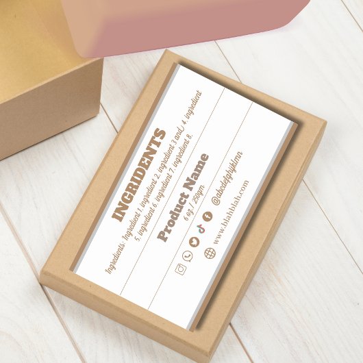 Aufkleber für das Etikett des Arzneimittels